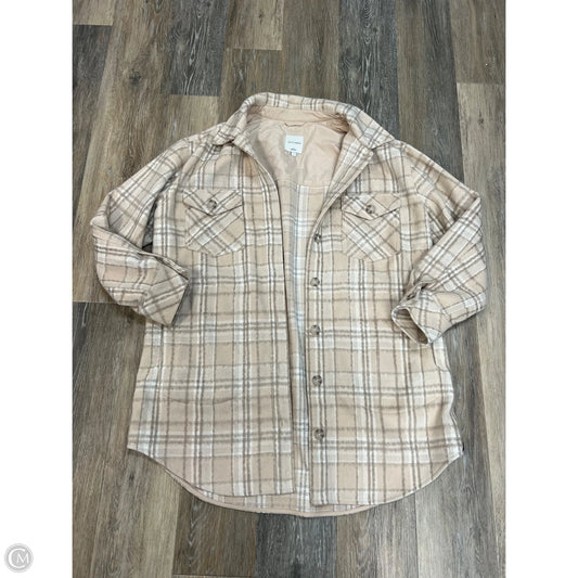 -Jacket Other By Gentle Fawn In Plaid Pattern, Size: L