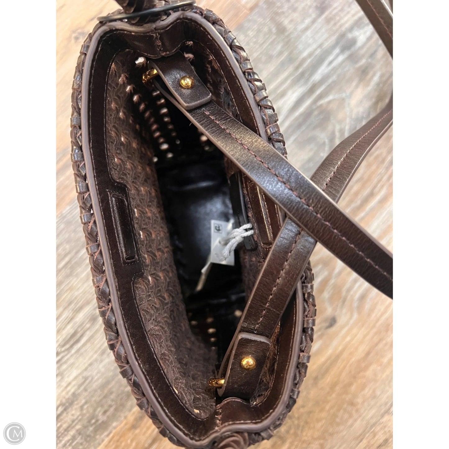 -Crossbody Leather By Madewell, Size: Small