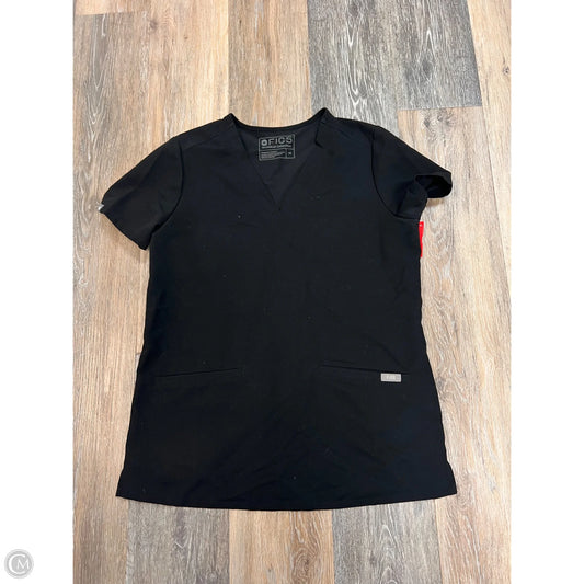 Scrubs Short Sleeve By Figs In Black, Size: Xs
