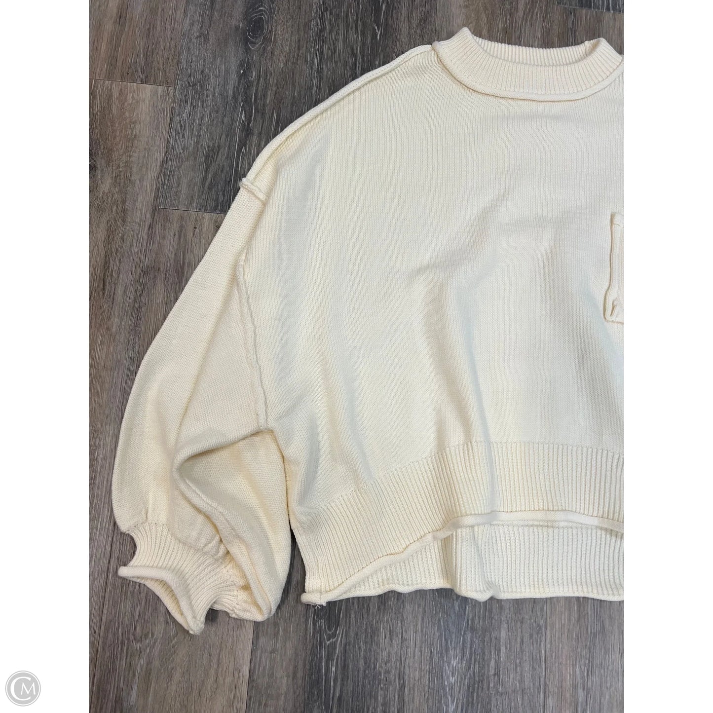 Sweater By Pol In Cream, Size: L