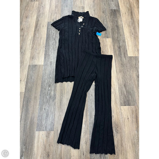 Pants Set 2pc By Free People In Black, Size: S