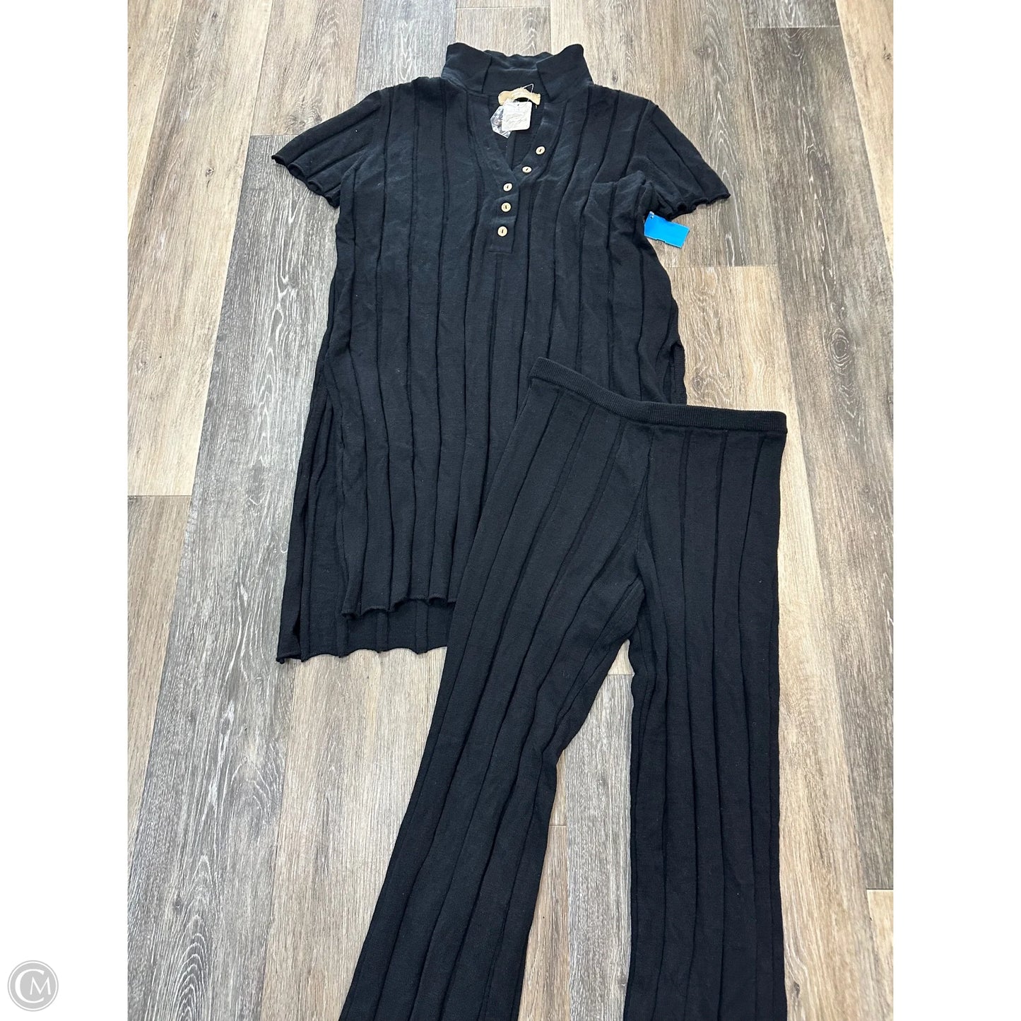 Pants Set 2pc By Free People In Black, Size: S