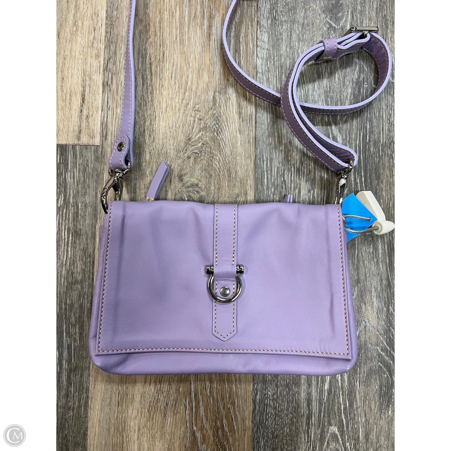 Crossbody Leather By Sapahn, Size: Medium