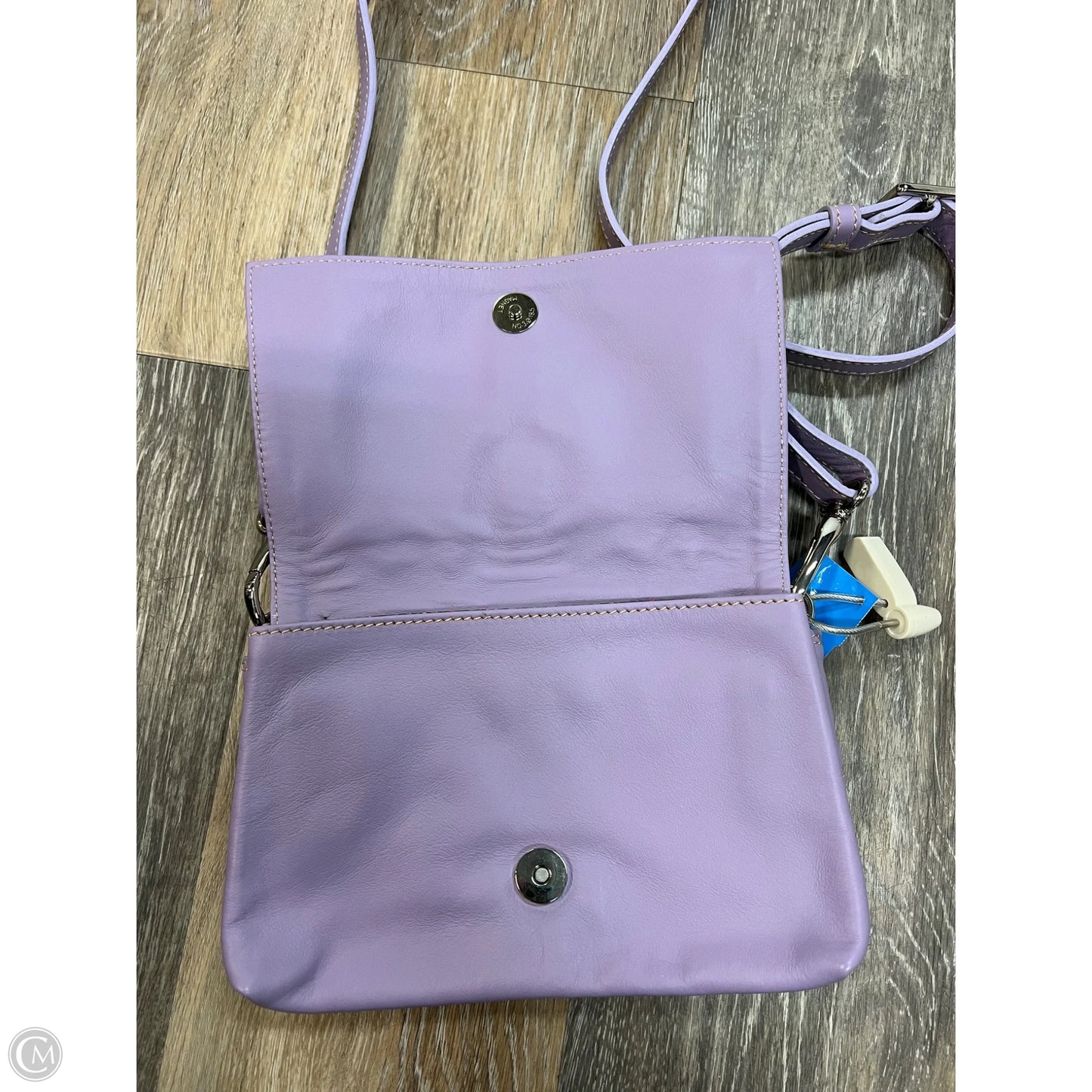 Crossbody Leather By Sapahn, Size: Medium