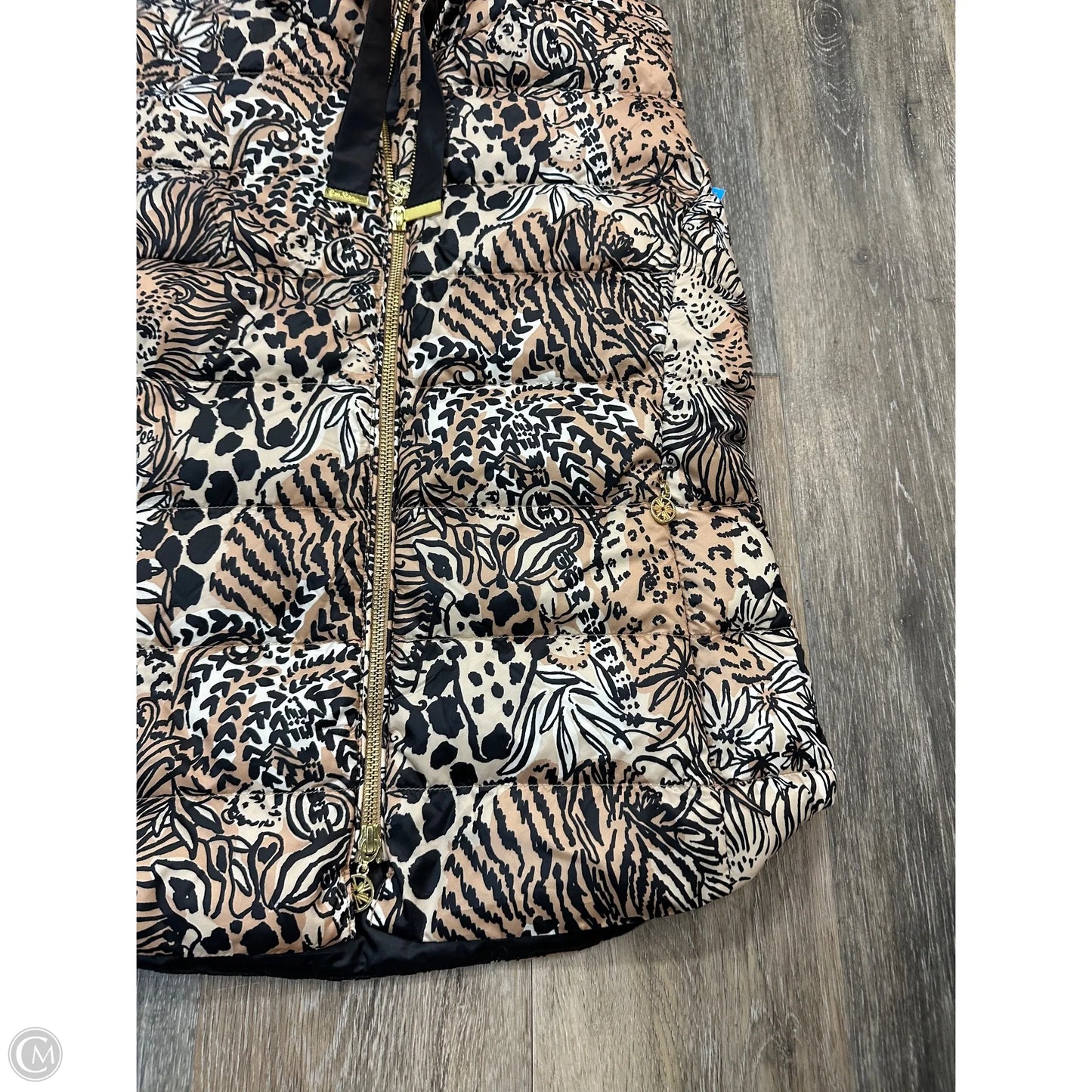Vest Designer By Lilly Pulitzer In Animal Print, Size: Xs