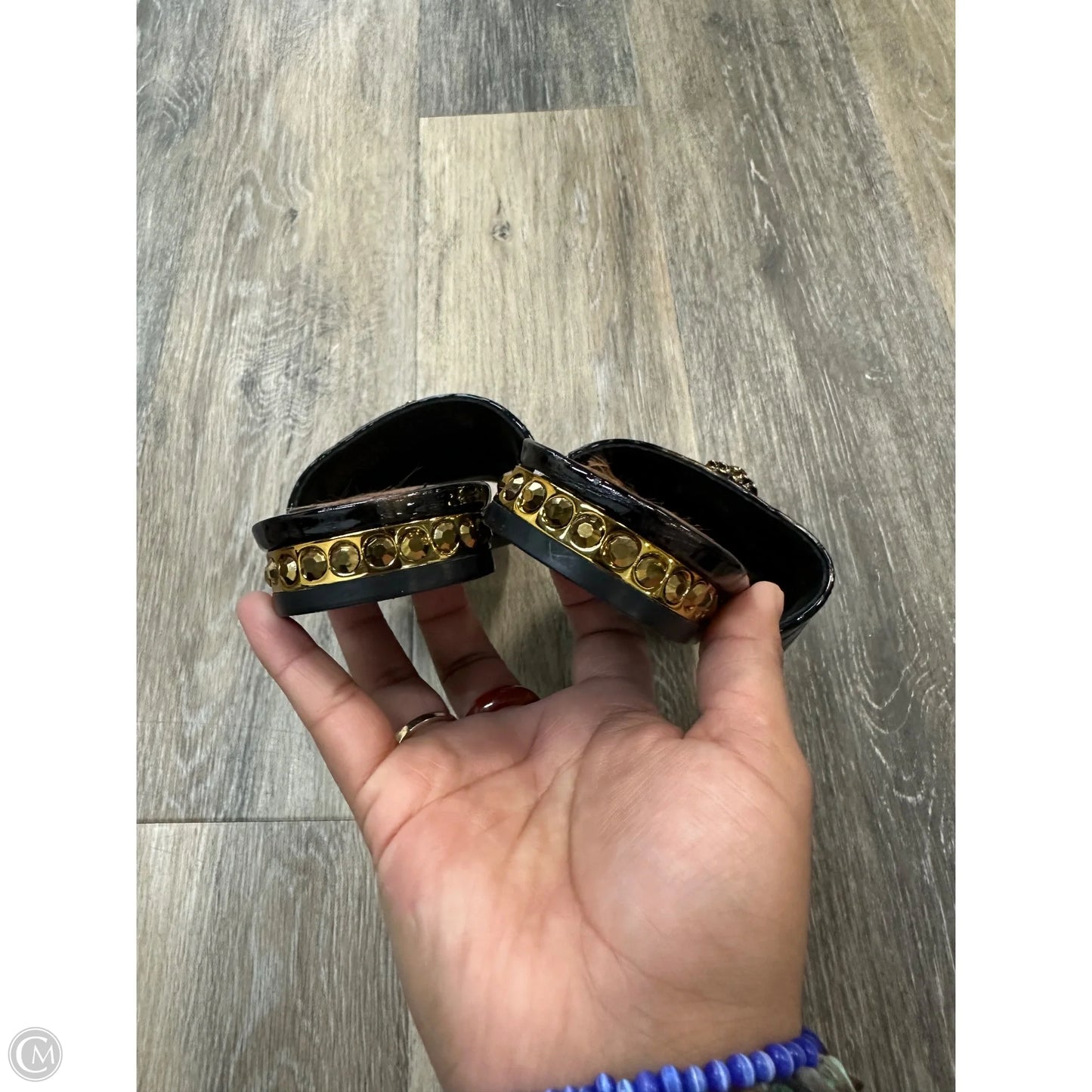 Sandals Designer By Kurt Geiger In Black, Size: 6