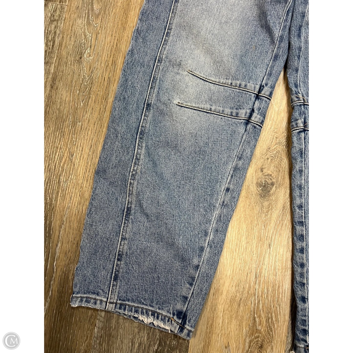 Jeans Wide Leg By Vervet In Blue Denim, Size: 2/26