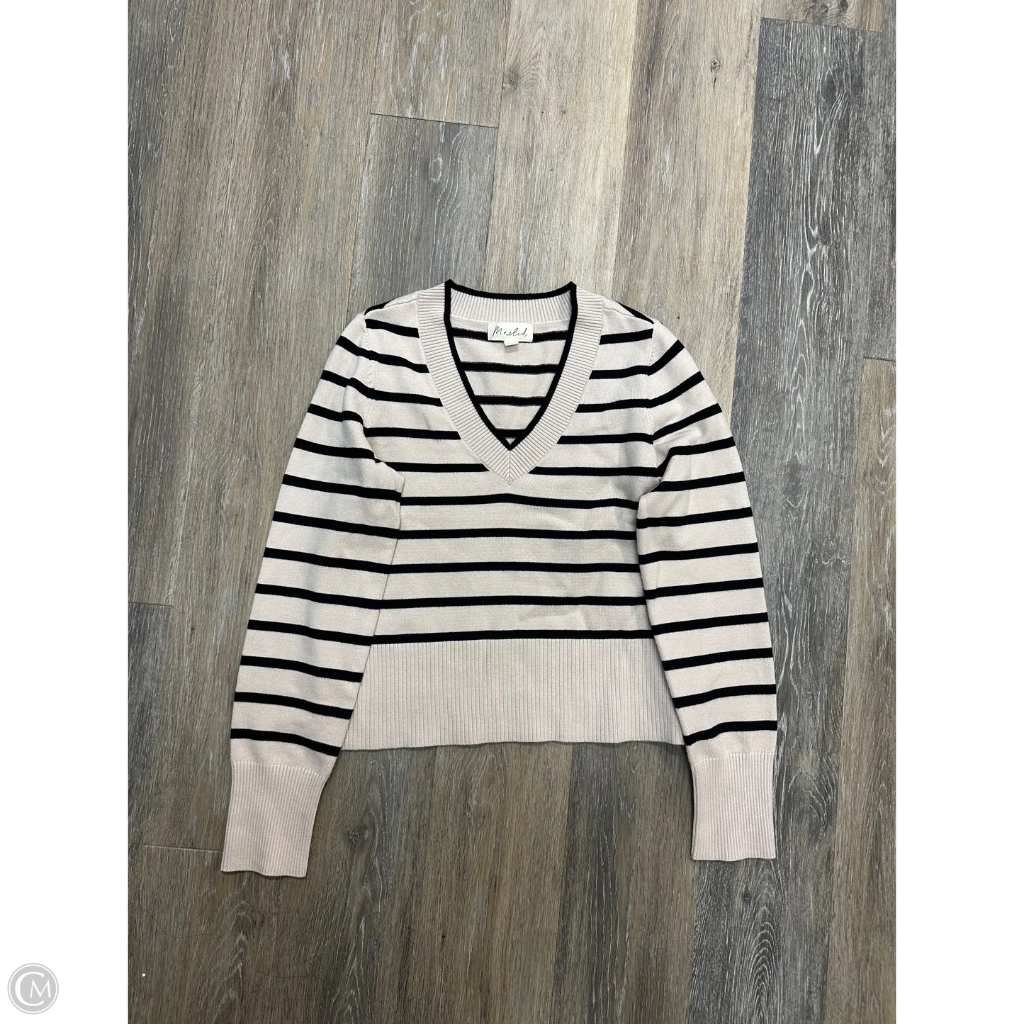 Sweater By Marled In Striped Pattern, Size: Xs