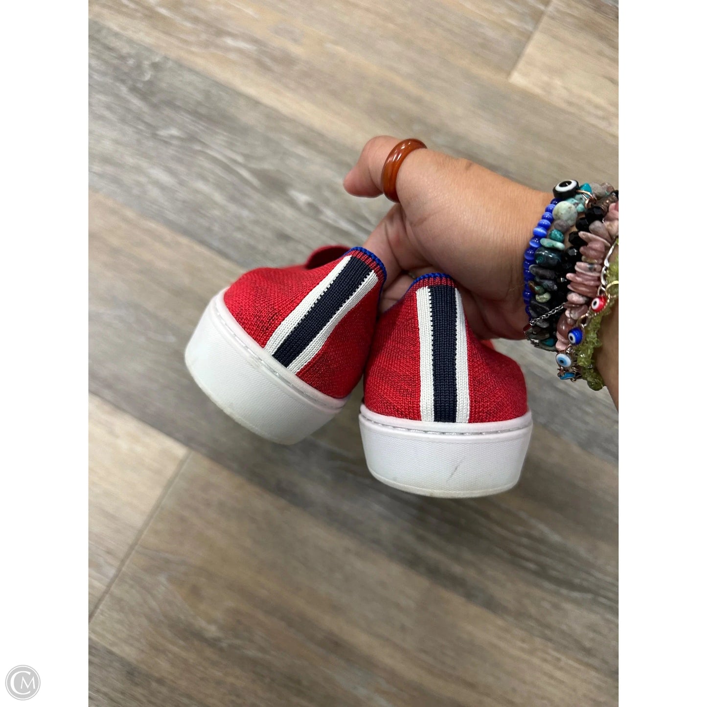 Shoes Flats By Rothys In Red, Size: 8