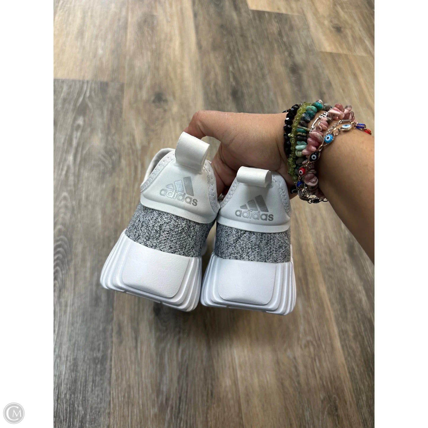 Shoes Athletic By Adidas In Grey, Size: 7.5