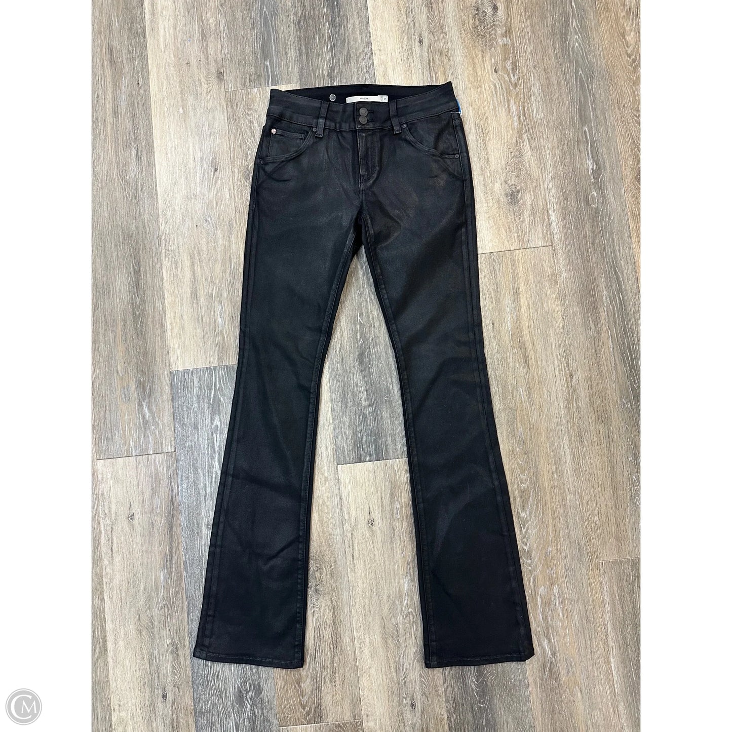 Jeans Flared By Hudson In Black, Size: 4