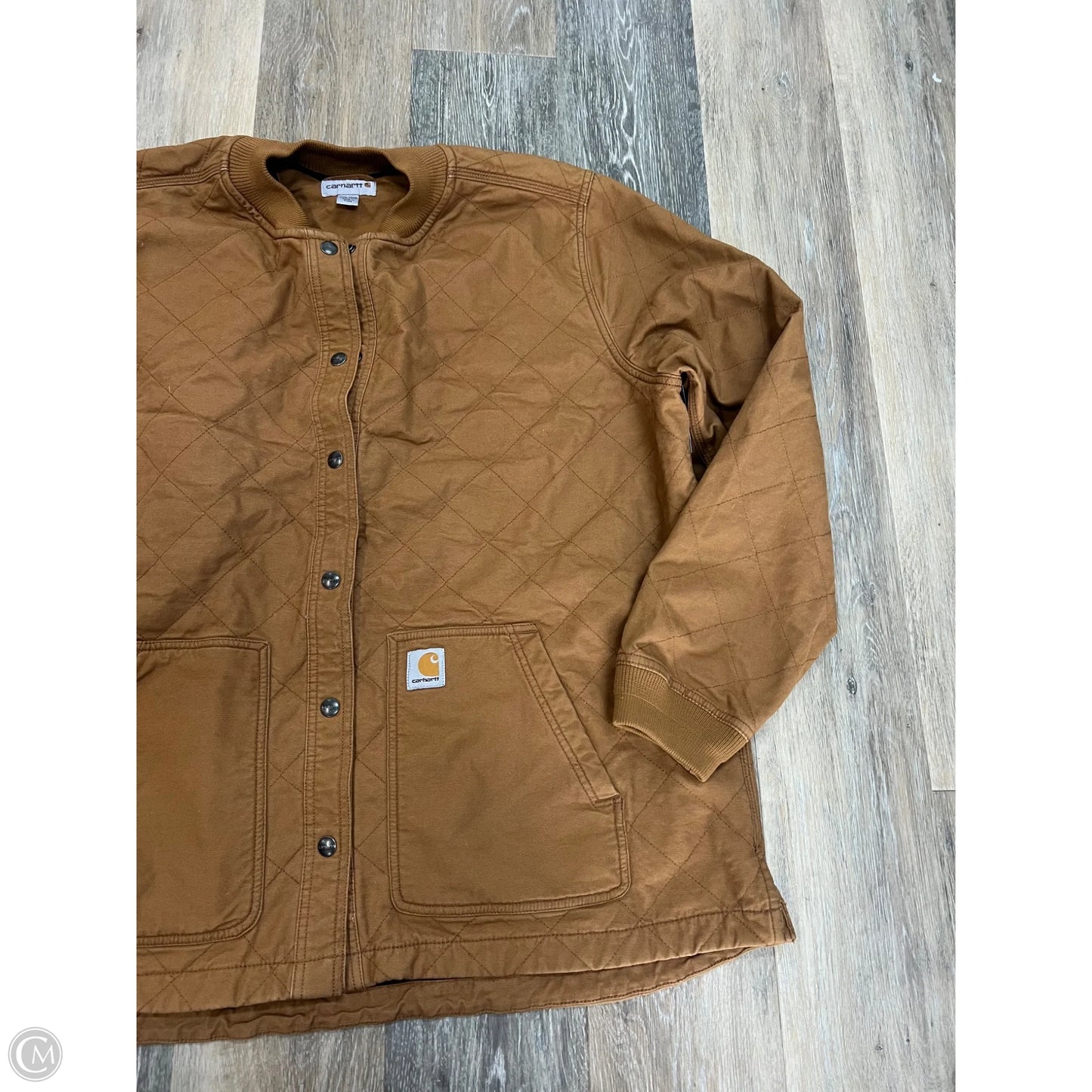 Jacket Utility By Carhartt In Tan, Size: Xxl