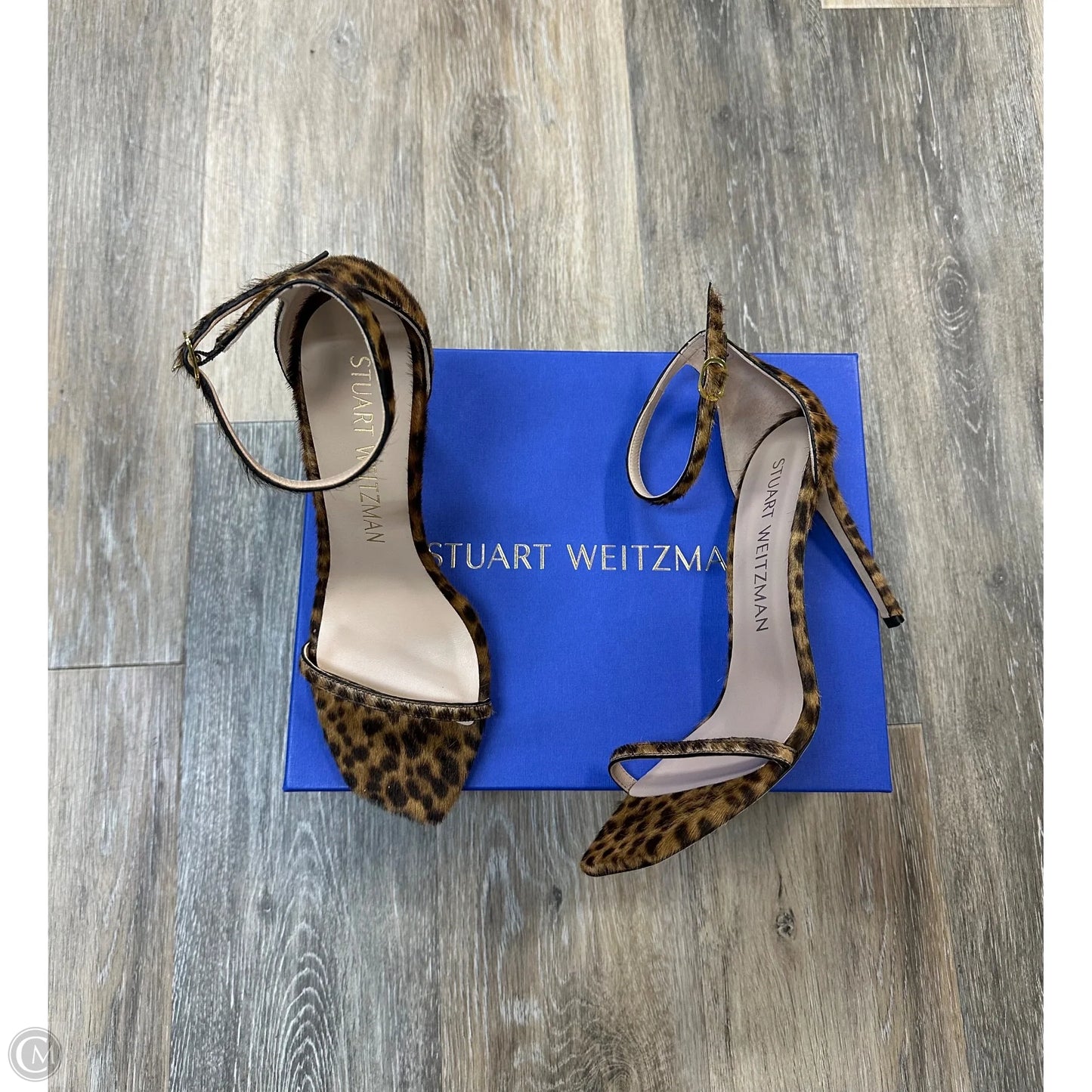 Sandals Designer By Stuart Weitzman In Animal Print, Size: 10