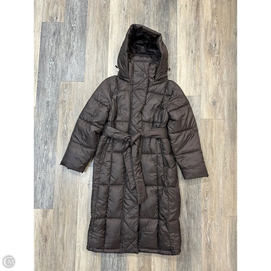 Coat Puffer & Quilted By Gap In Brown, Size: S