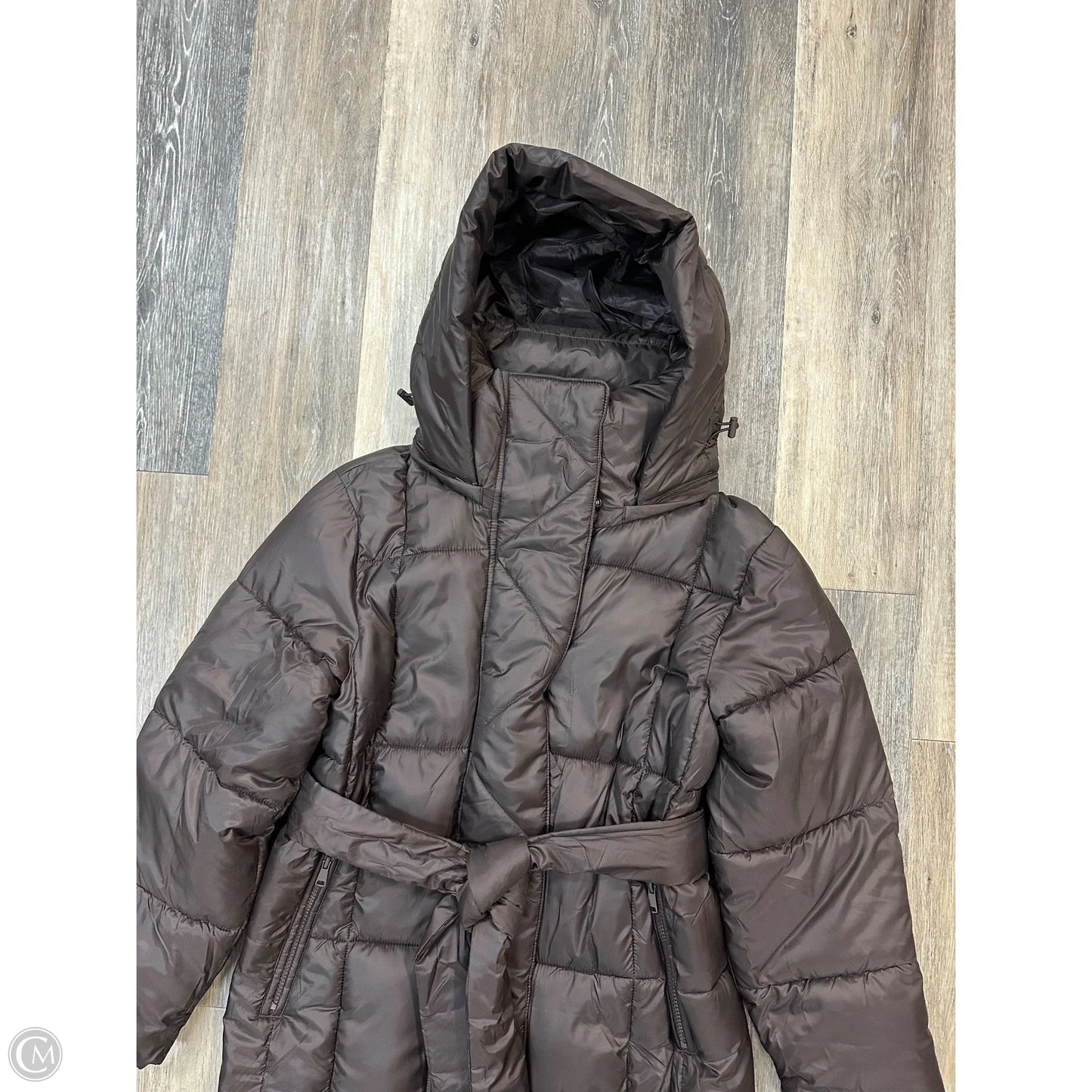 Coat Puffer & Quilted By Gap In Brown, Size: S