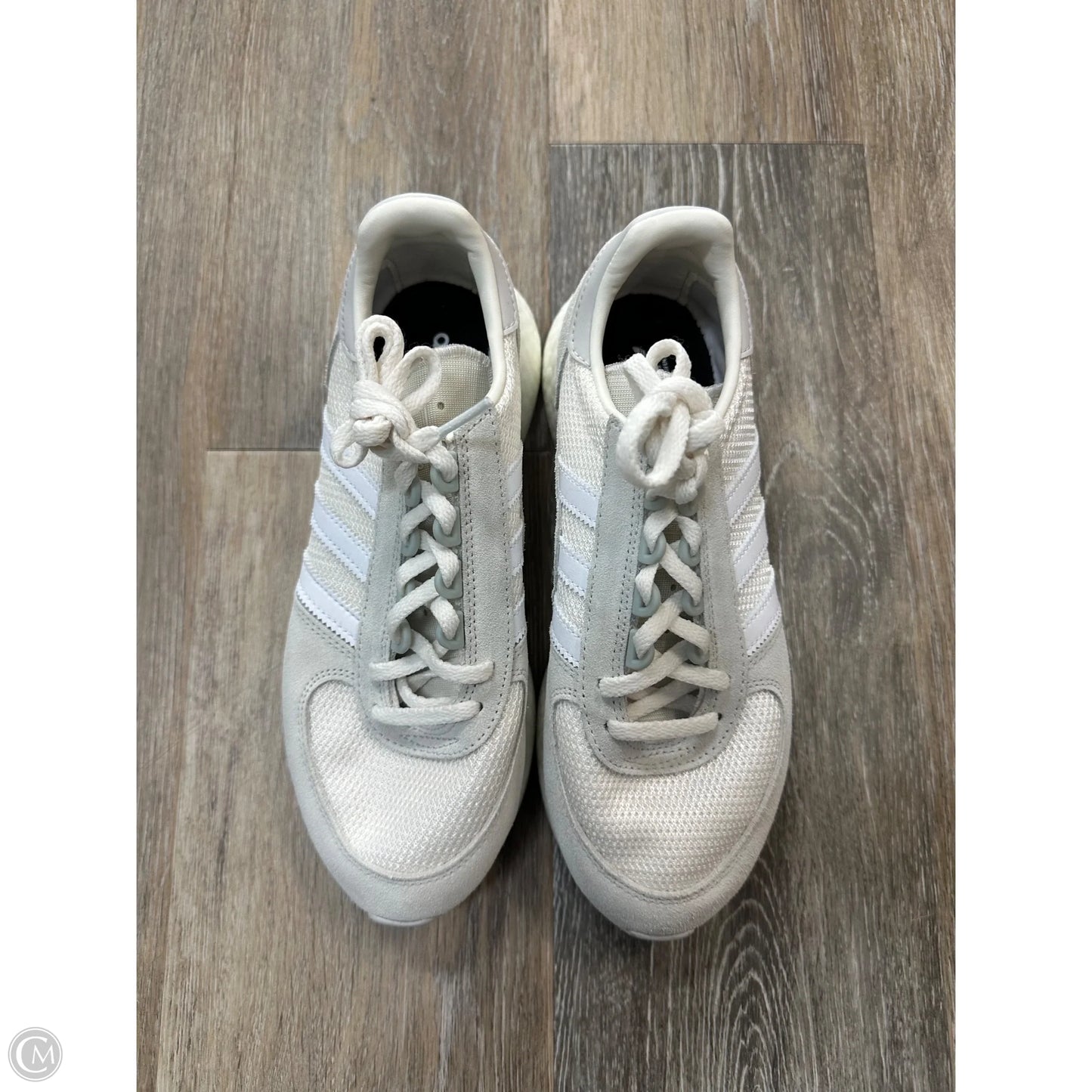 Shoes Athletic By Adidas In White, Size: 6.5