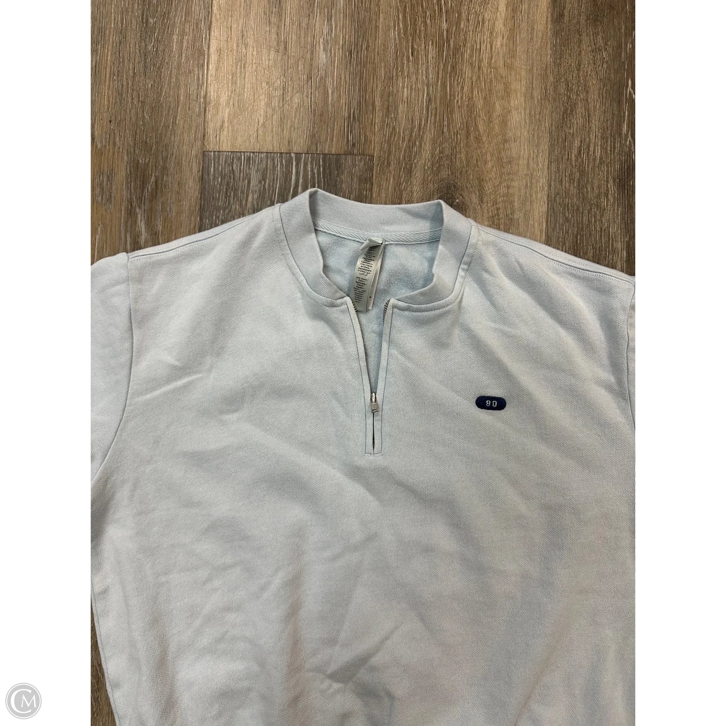 Top Short Sleeve By Skims In Blue, Size: S