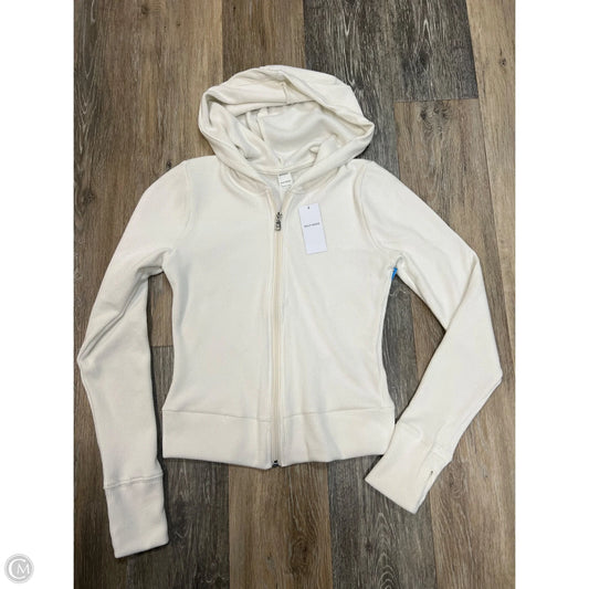 Sweatshirt Hoodie By Gilly Hicks In White, Size: L (runs small)