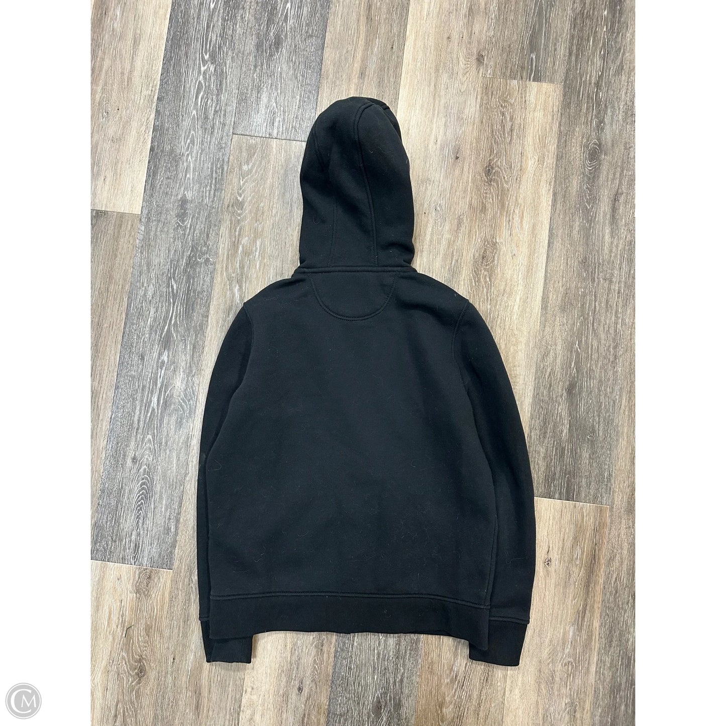 Athletic Sweatshirt Hoodie By Carhartt In Black, Size: M