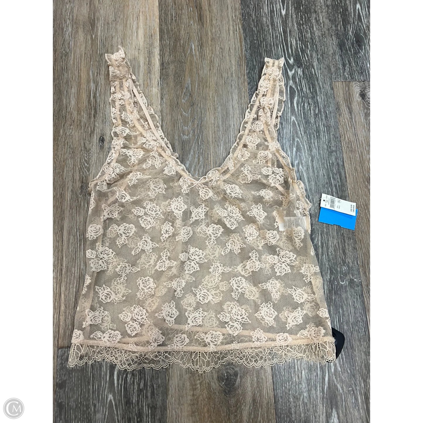 Tank Top By Aerie In Tan, Size: L