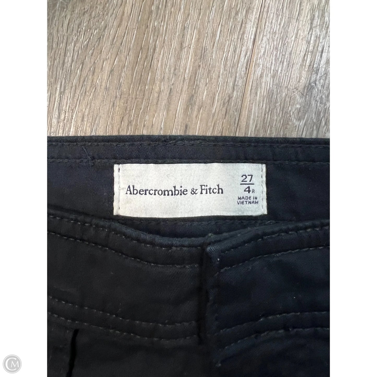 Pants Cargo & Utility By Abercrombie And Fitch In Black, Size: 4/27