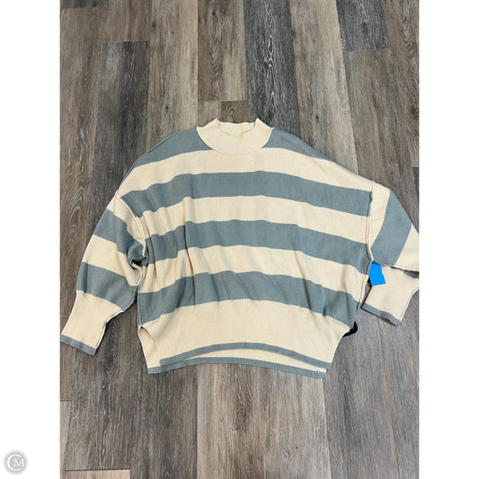 Sweater By Altard State In Striped Pattern, Size: L