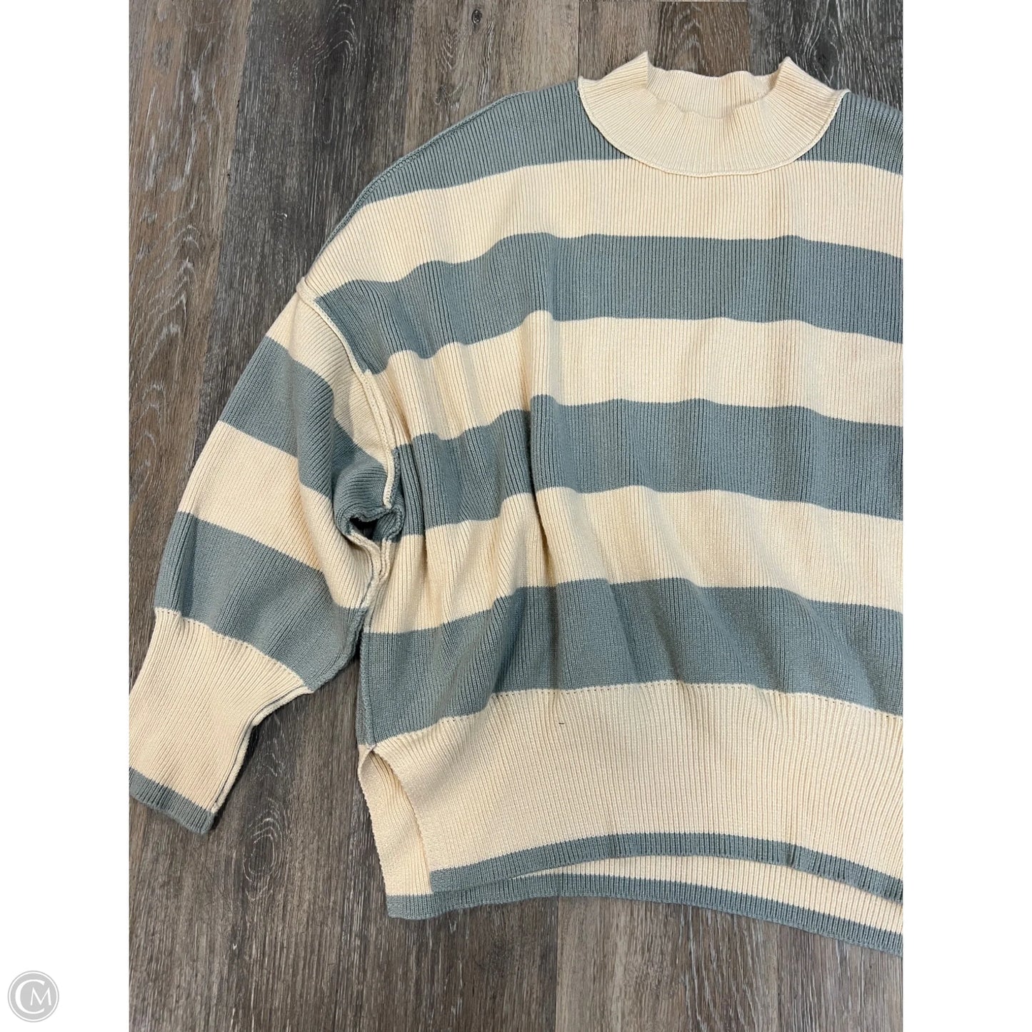 Sweater By Altard State In Striped Pattern, Size: L