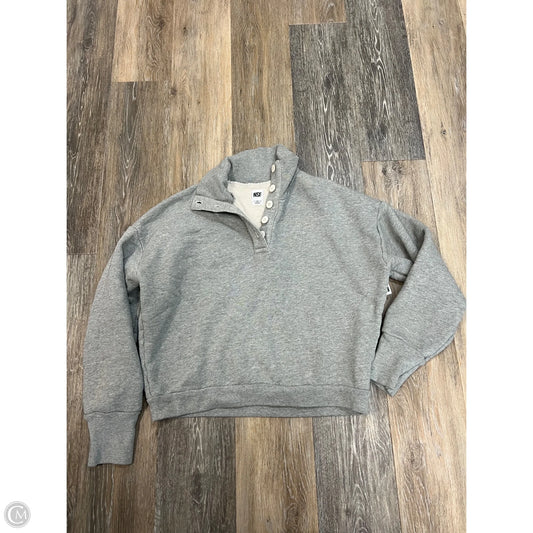 Sweatshirt Collar By NSF In Grey, Size: M