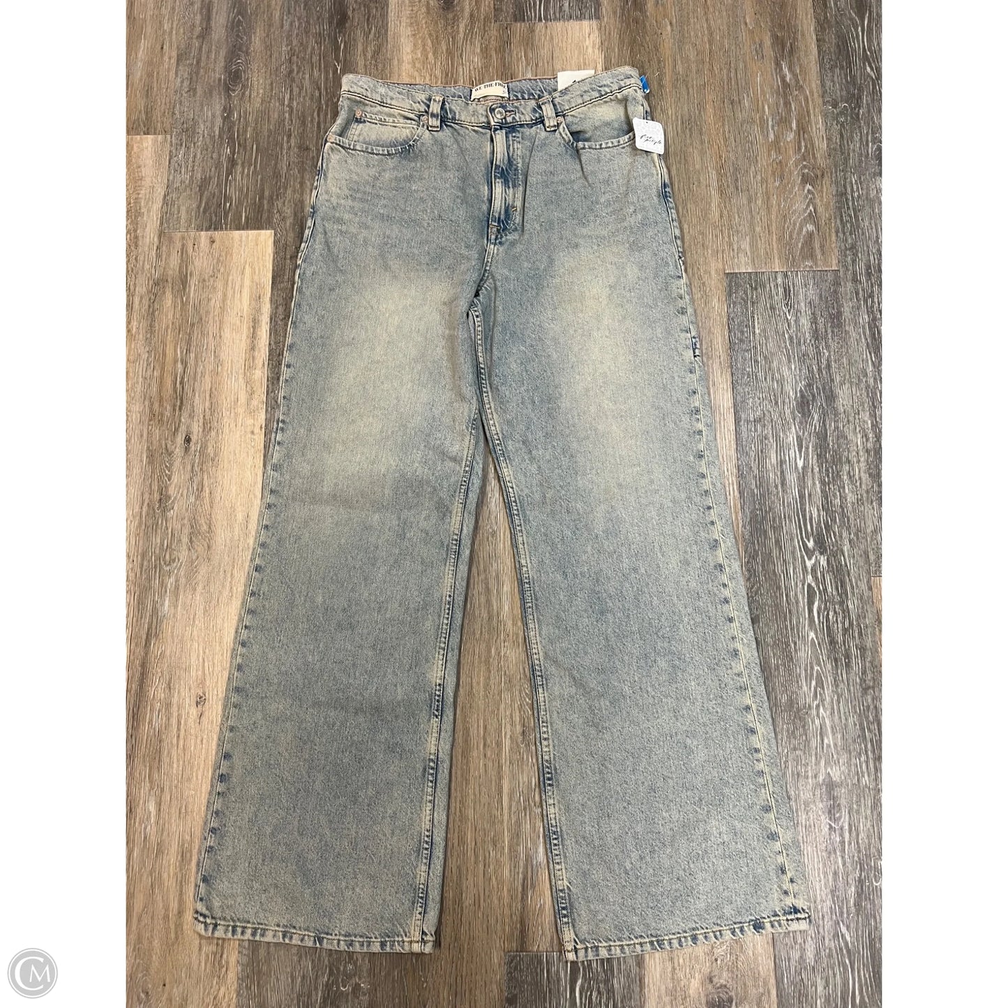Jeans Straight By We The Free In Blue Denim, Size: 12/31
