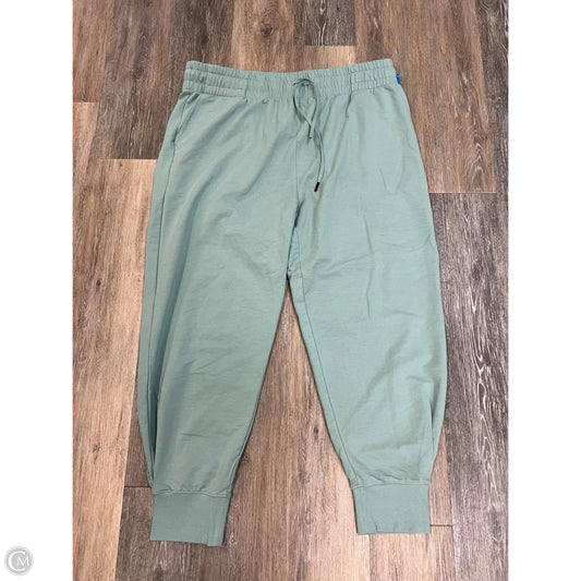 Athletic Pants By Municipal In Green, Size: 2x