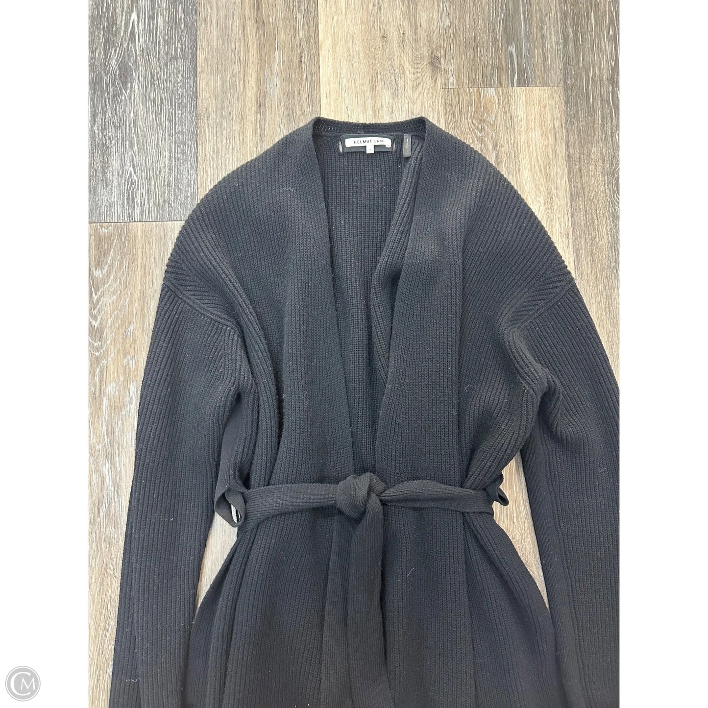 Sweater Cardigan By Helmut Lang In Black, Size: S