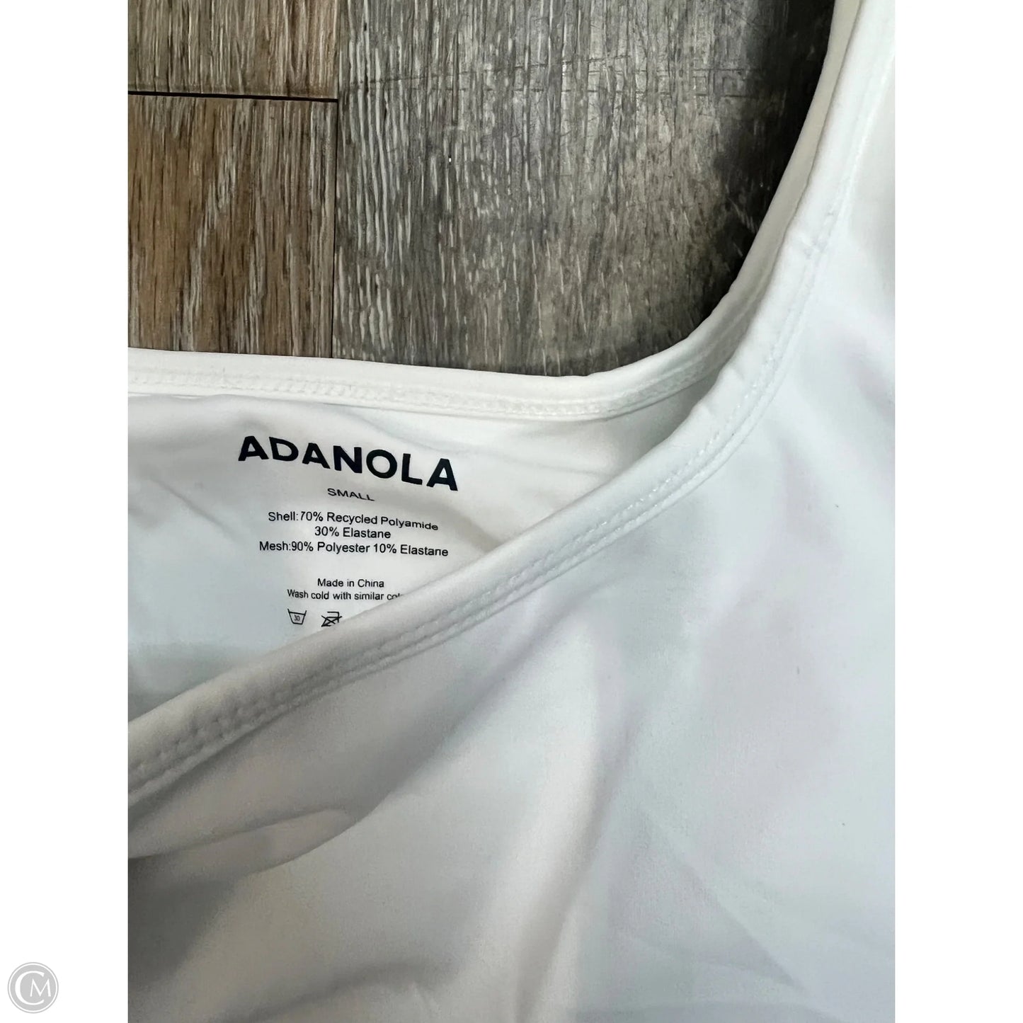 Athletic Tank Top By Adanola In White, Size: S