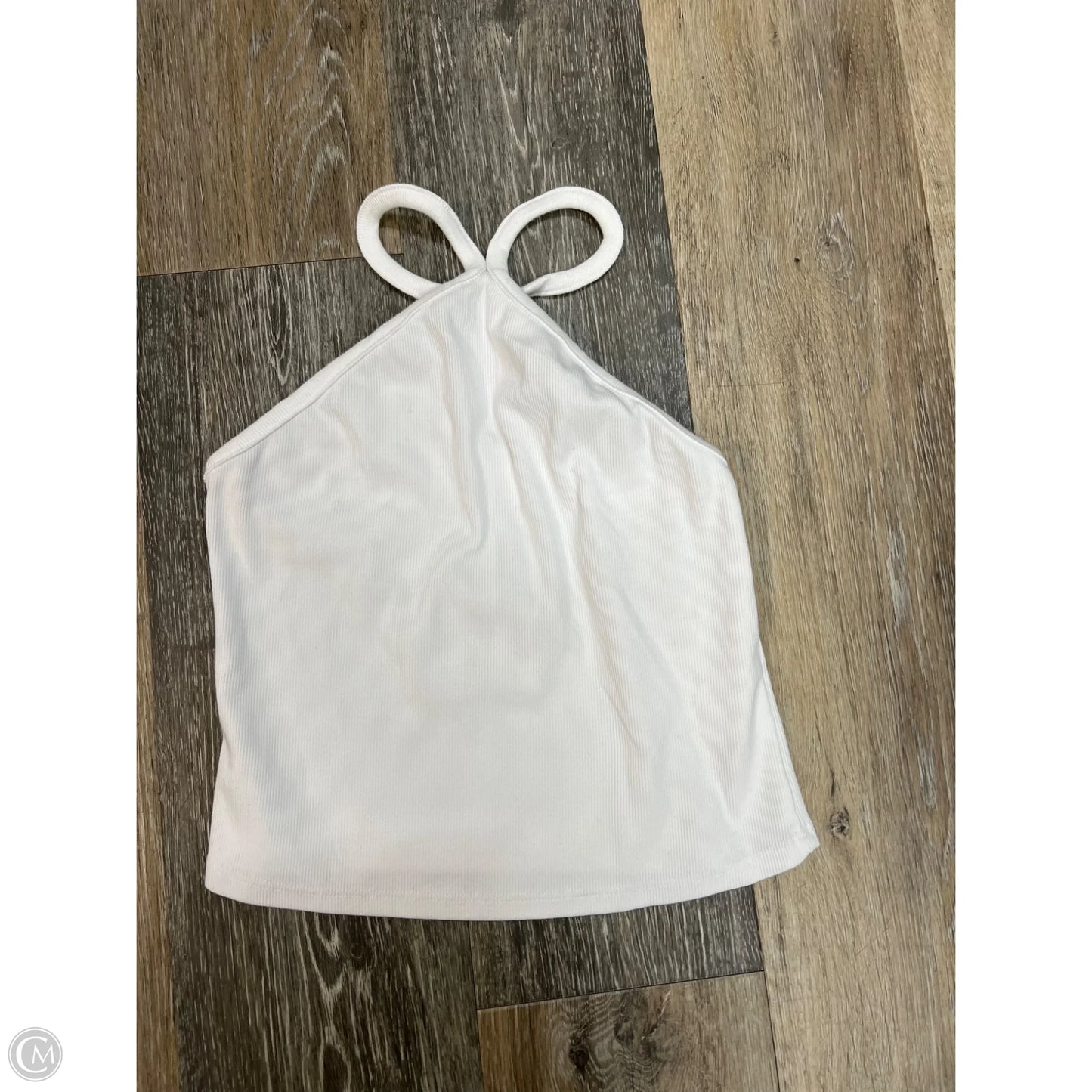 Top Sleeveless By Enza Costa In White, Size: S