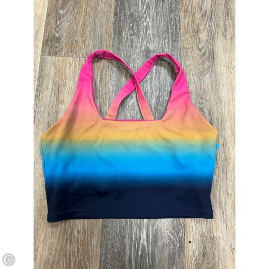 Athletic Bra By Beach Riot In Multi-colored, Size: S