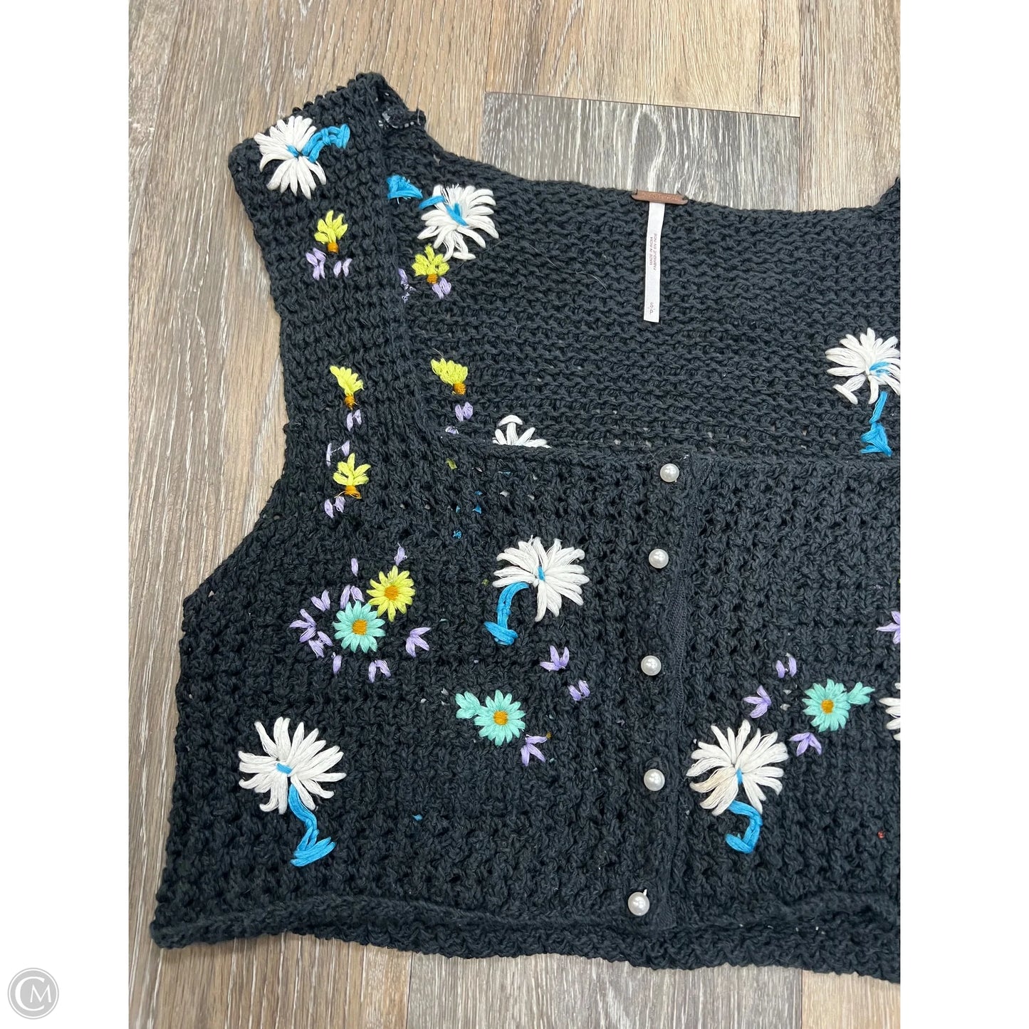 Top Sleeveless By Free People In Black, Size: S