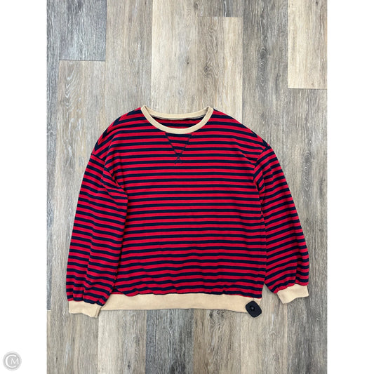 Top Long Sleeve By Clothes Mentor In Striped Pattern, Size: S