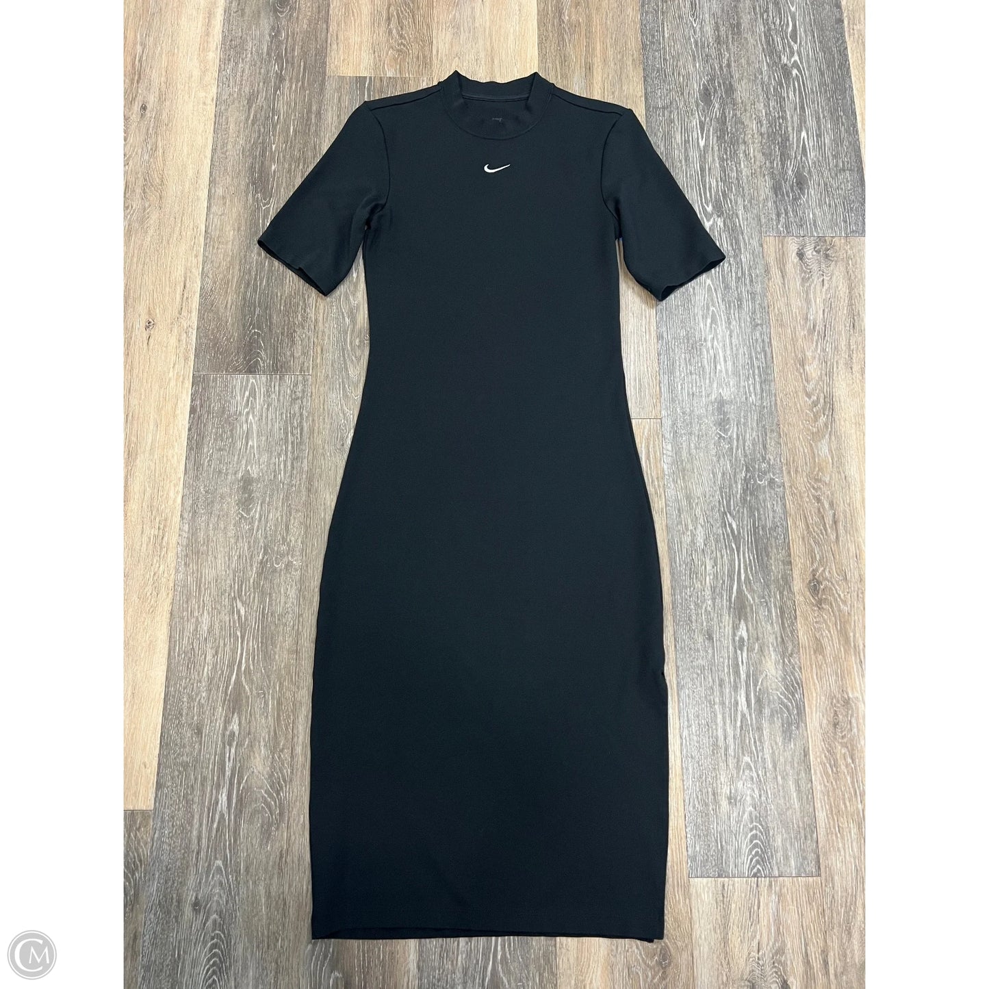 Dress Casual Maxi By Nike Apparel In Black, Size: S