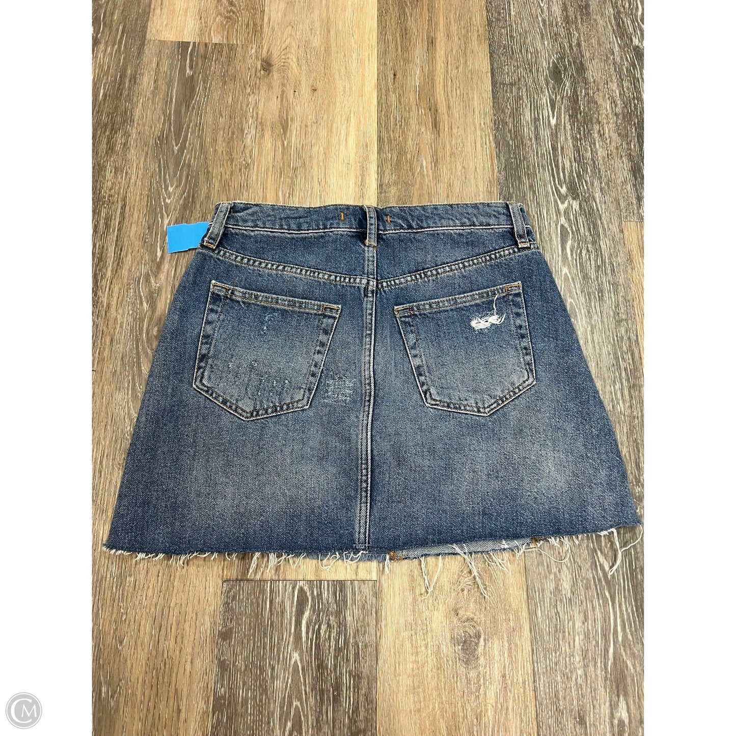 Skirt Mini & Short By We The Free In Blue Denim, Size: 4