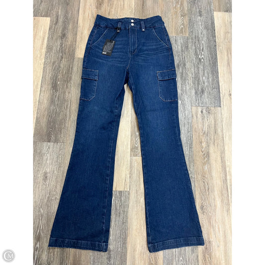 Jeans Flared By Paige In Blue Denim, Size: 8/29