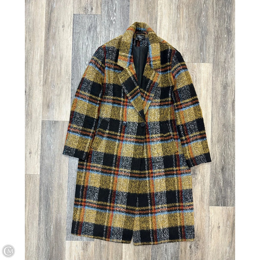 Coat Peacoat By Line & Dot In Multi-colored, Size: M
