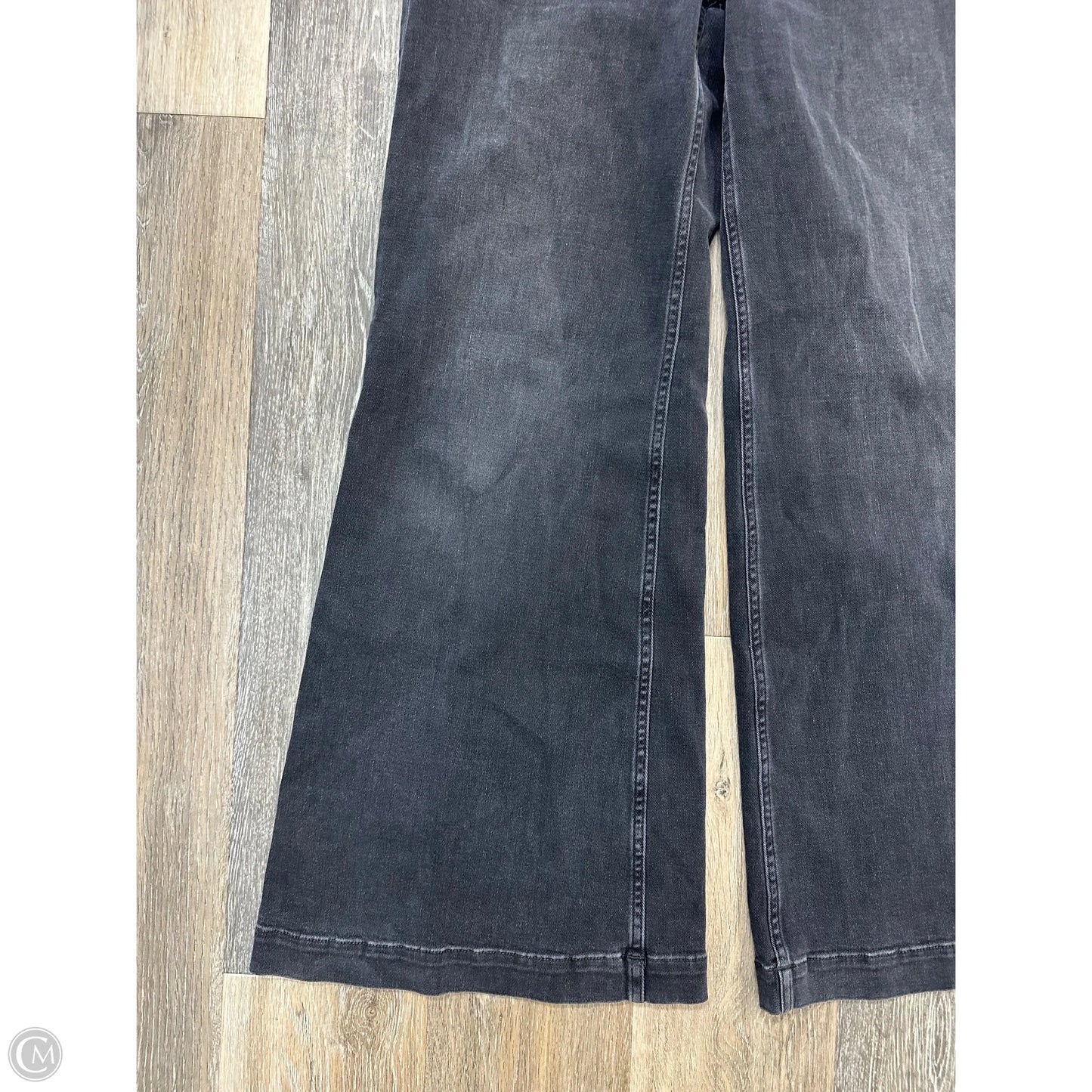 Jeans Wide Leg By Closed In Grey Denim, Size: 4