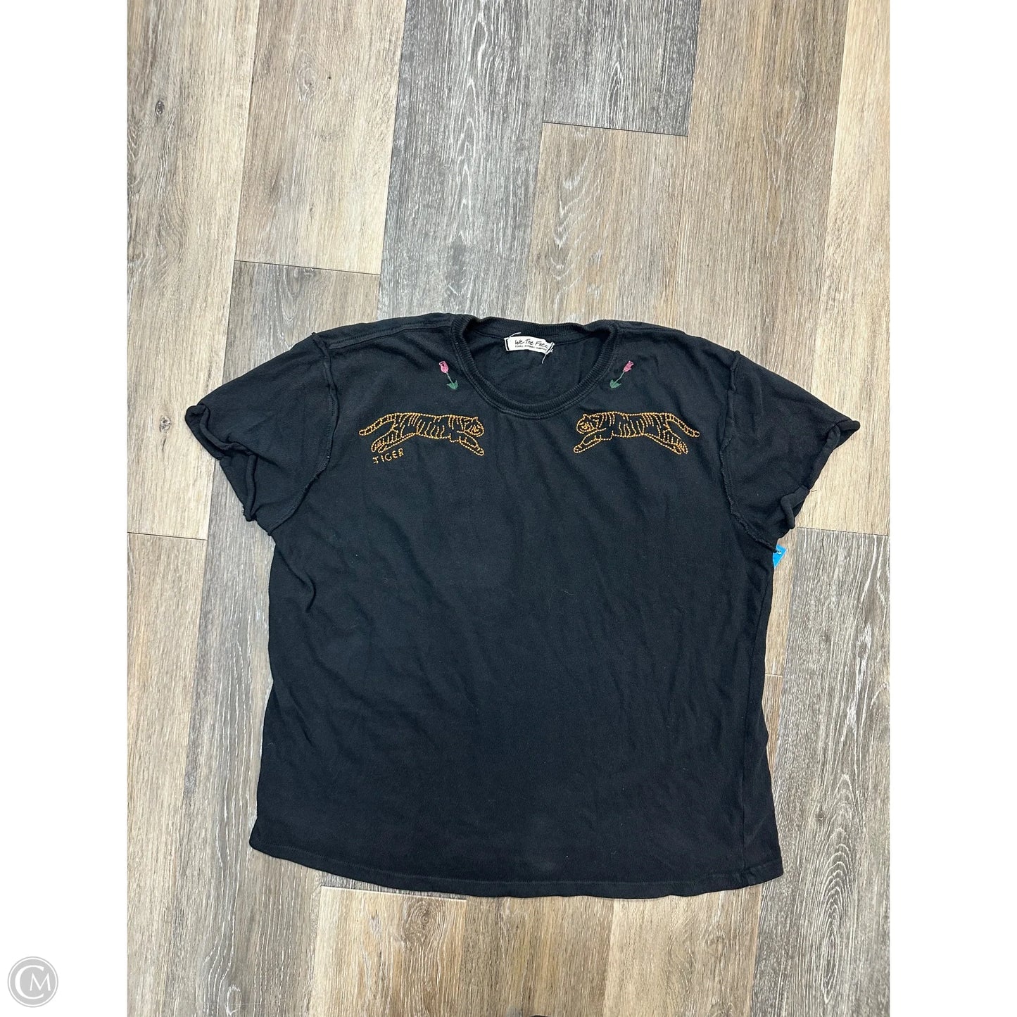 Top Short Sleeve By We The Free In Black, Size: Xs