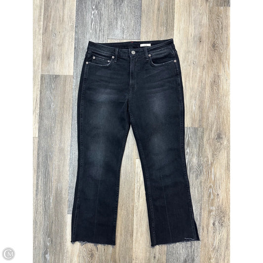 Jeans Flared By NOEND In Black Denim, Size: 8
