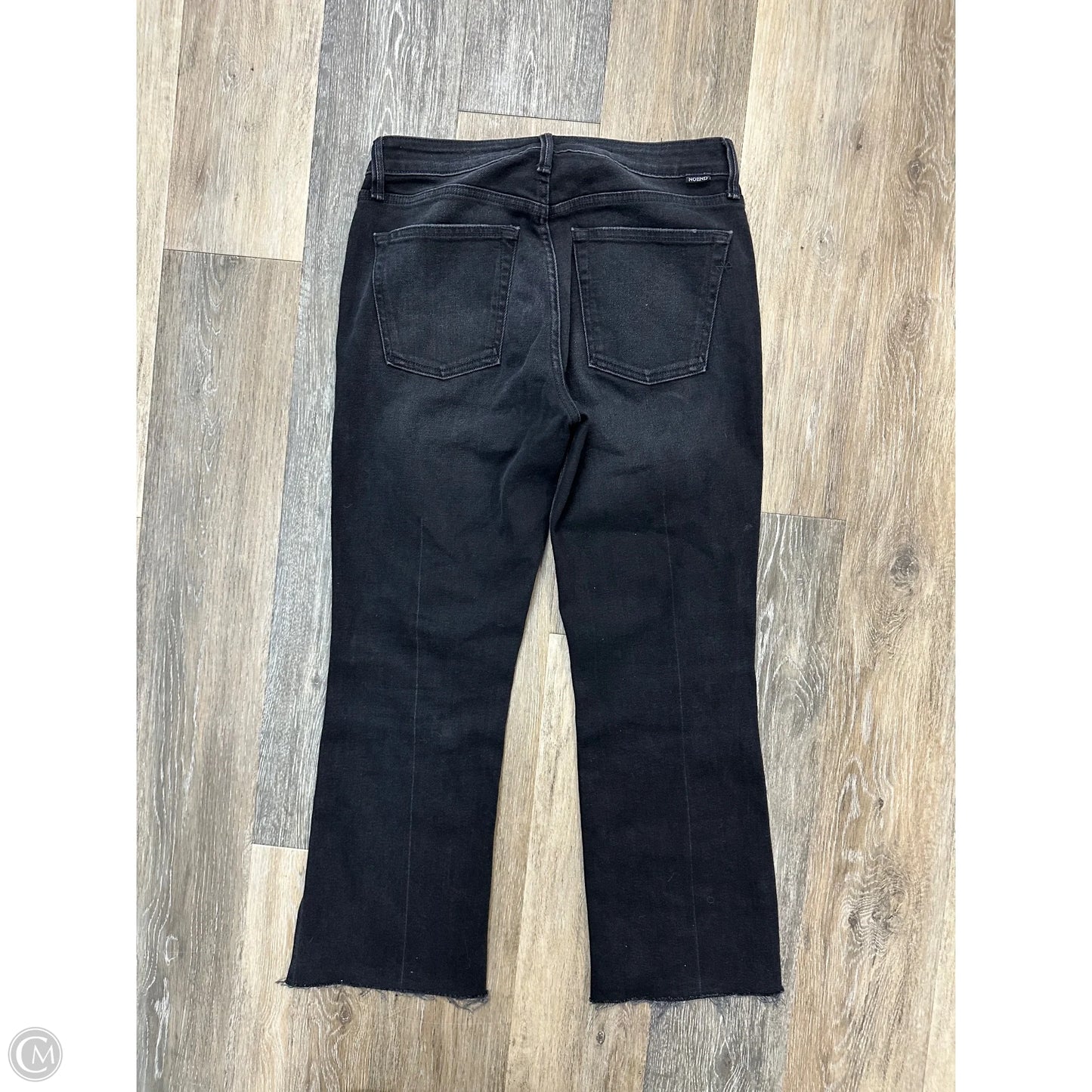 Jeans Flared By NOEND In Black Denim, Size: 8