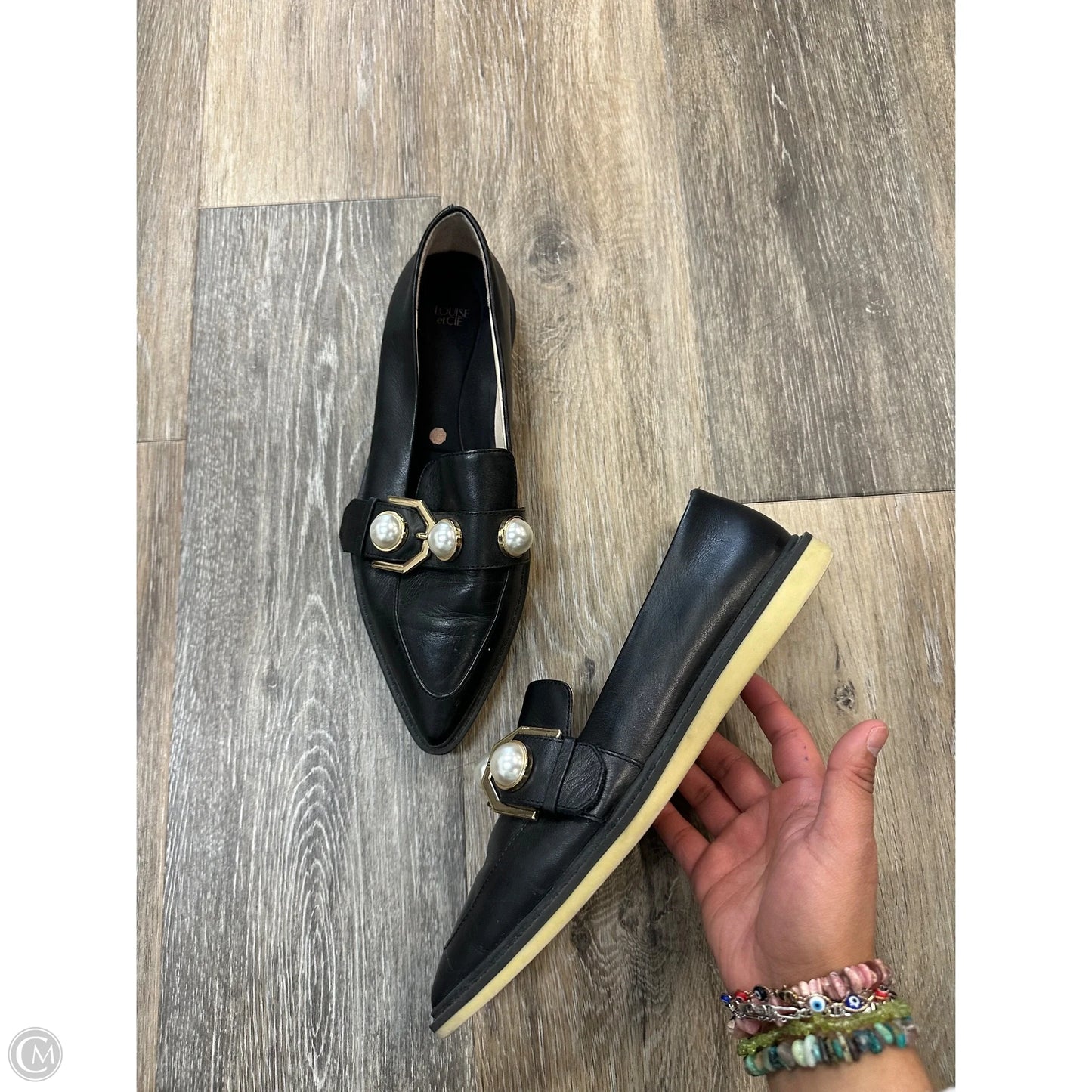 Shoes Flats By Louise Et Cie In Black, Size: 8