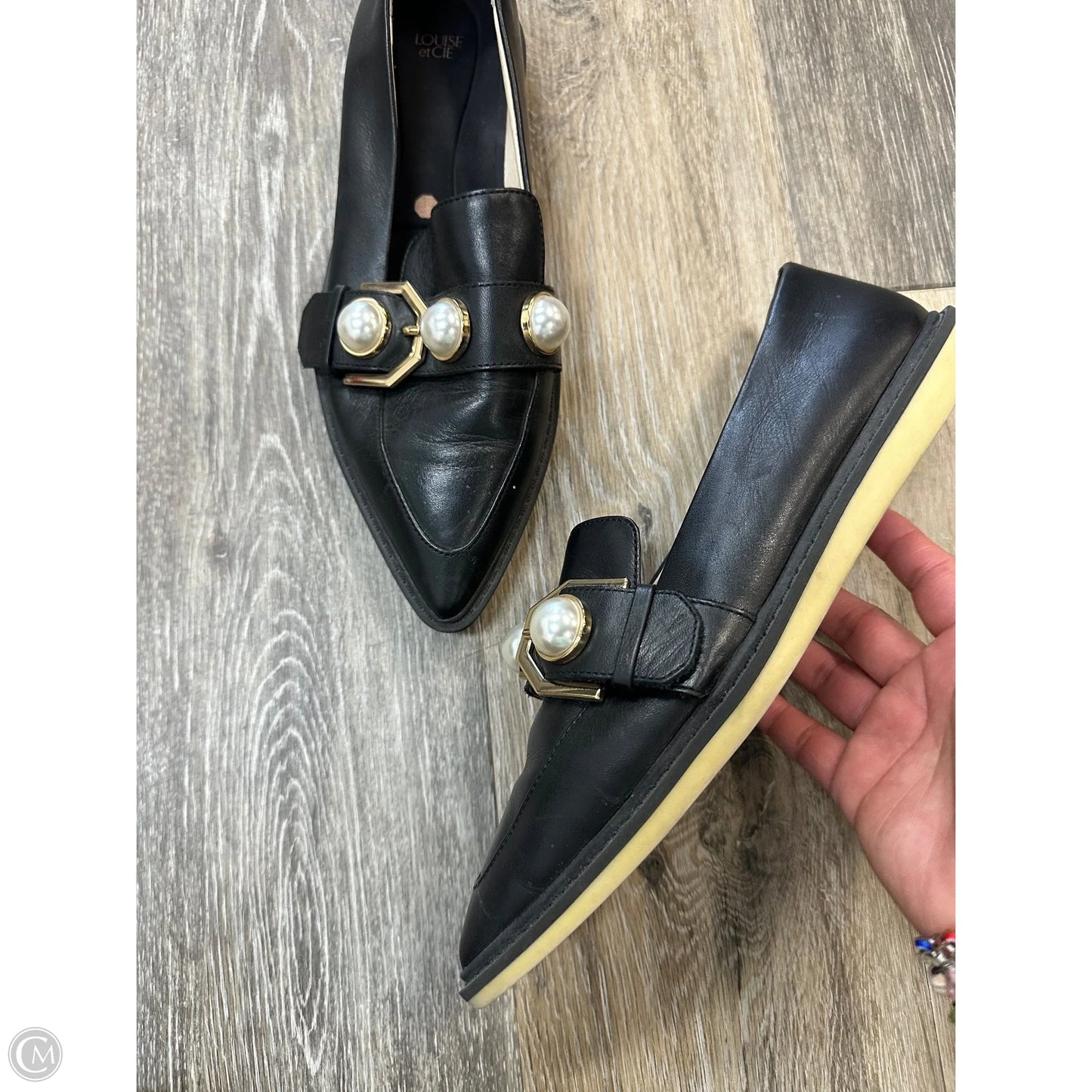 Shoes Flats By Louise Et Cie In Black, Size: 8