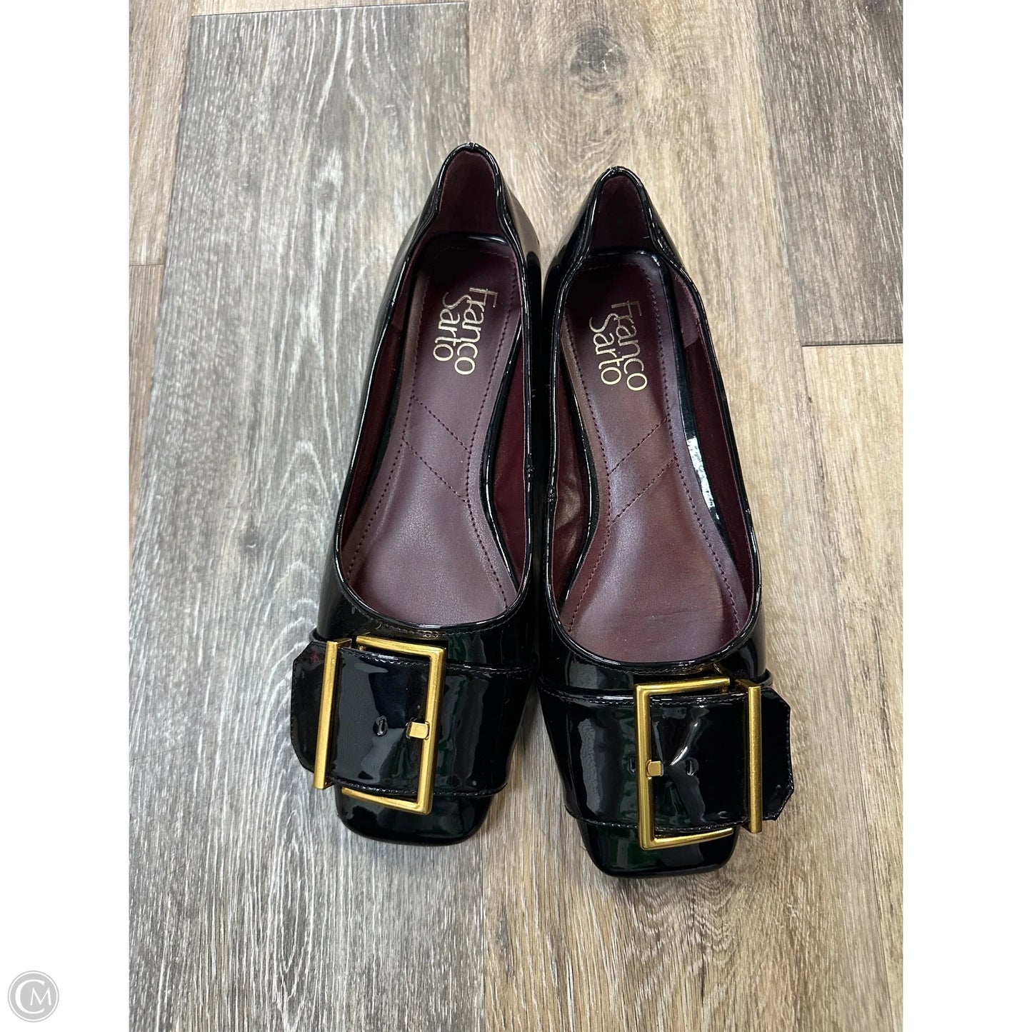 Shoes Flats By Franco Sarto In Black, Size: 8.5