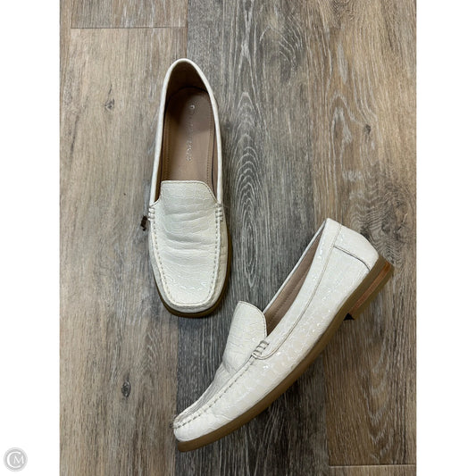 Shoes Flats By Donald Pliner In White, Size: 8