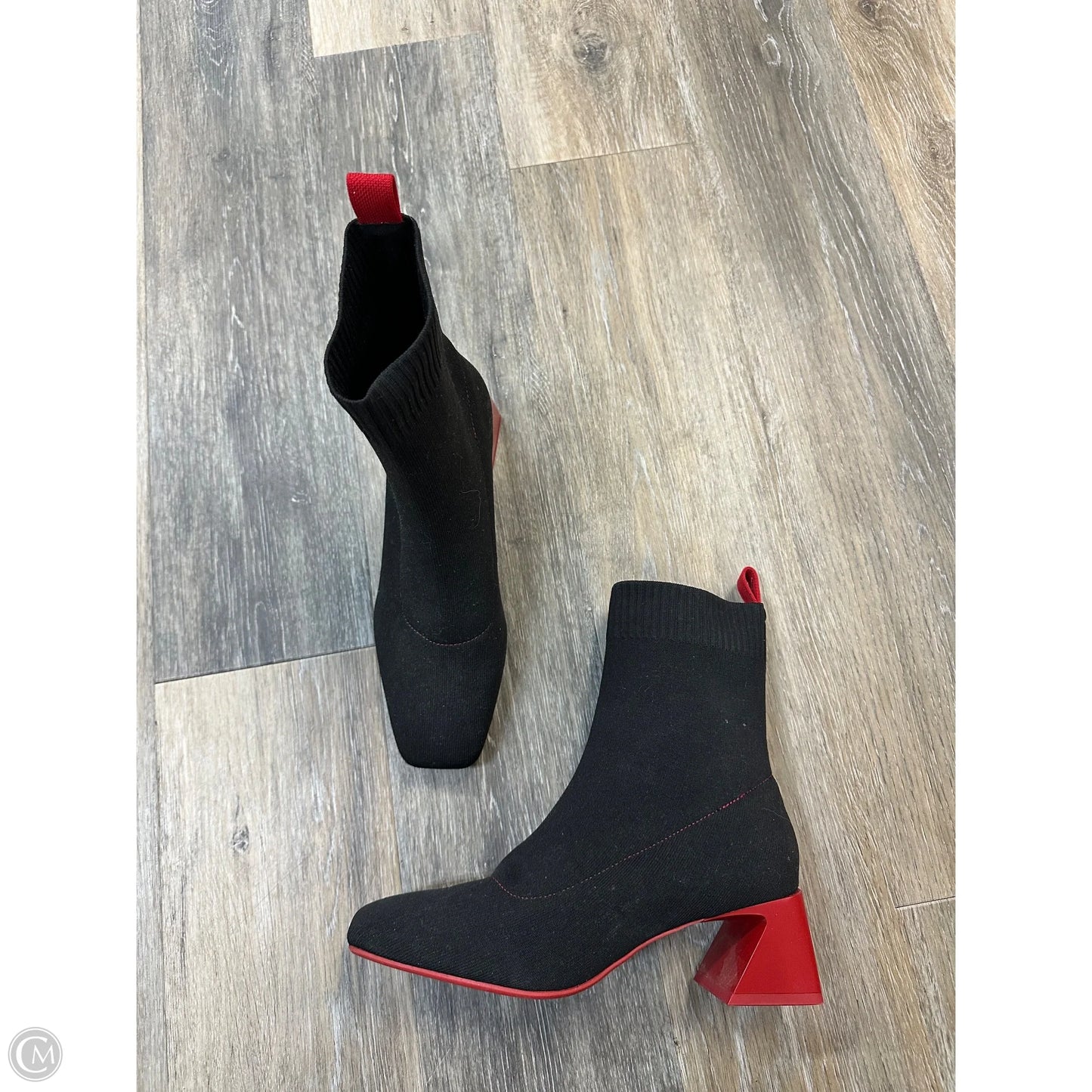 Boots Ankle Heels By Vivaia In Black, Size: 8.5