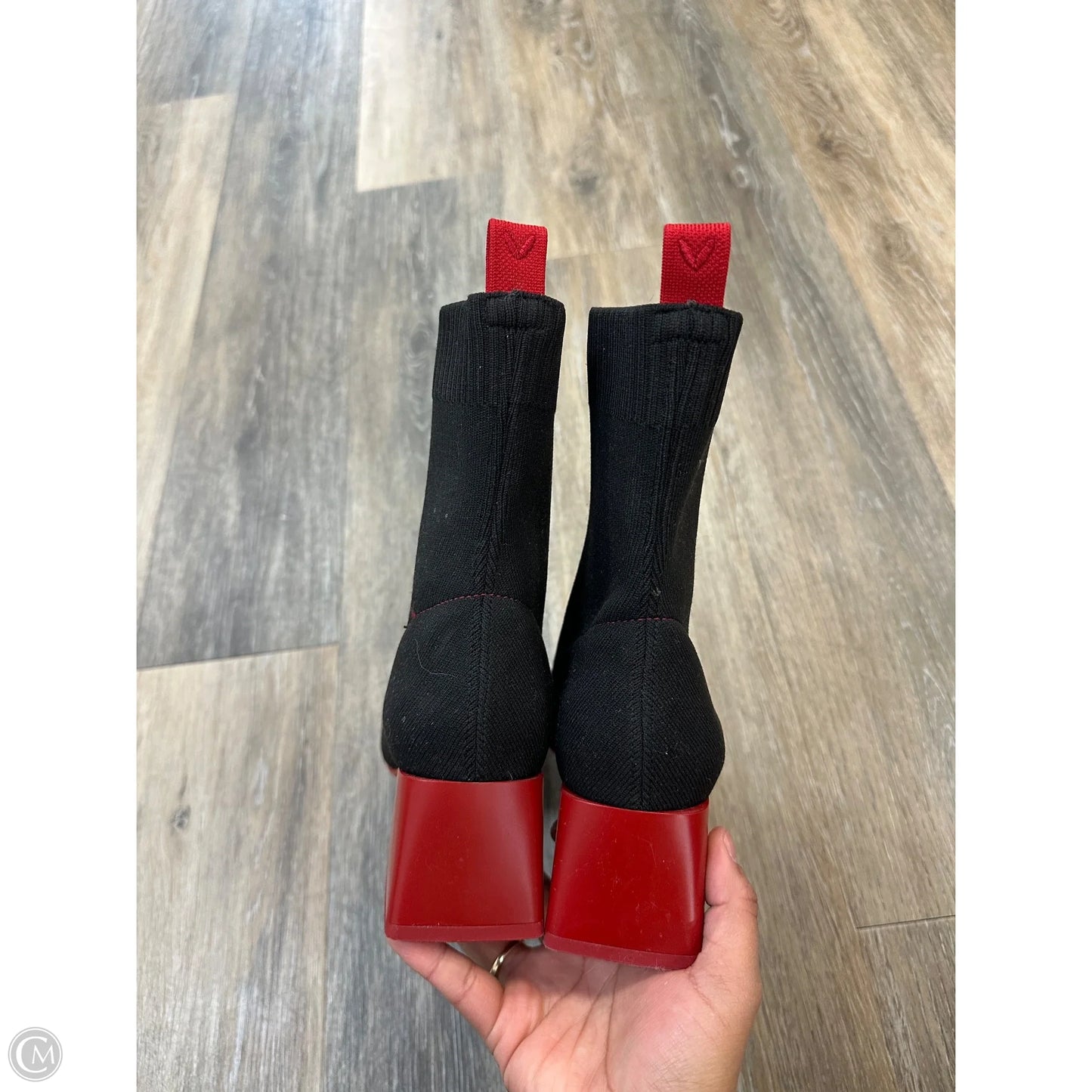 Boots Ankle Heels By Vivaia In Black, Size: 8.5